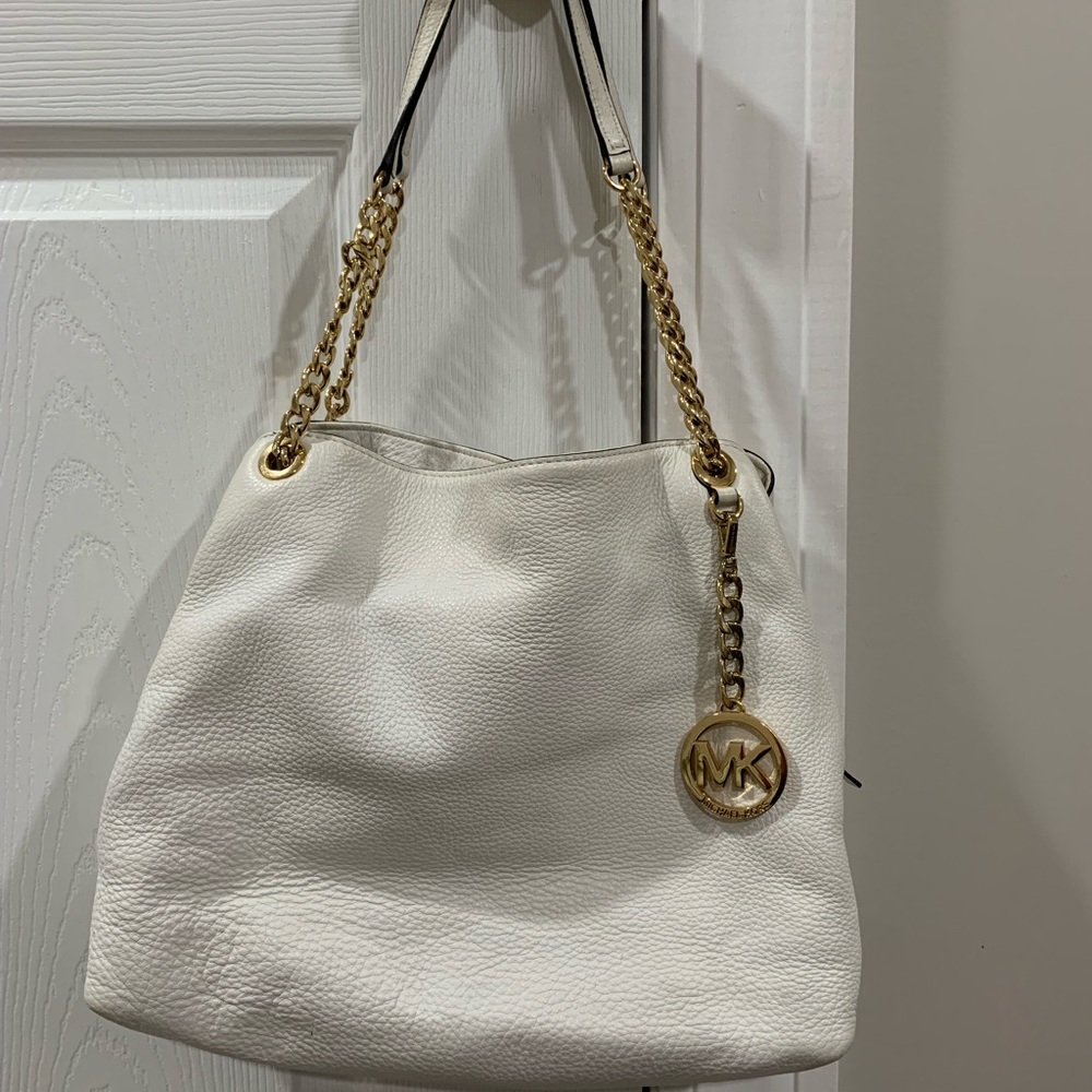 Michael Kors Medium Purse with Gold Chains
